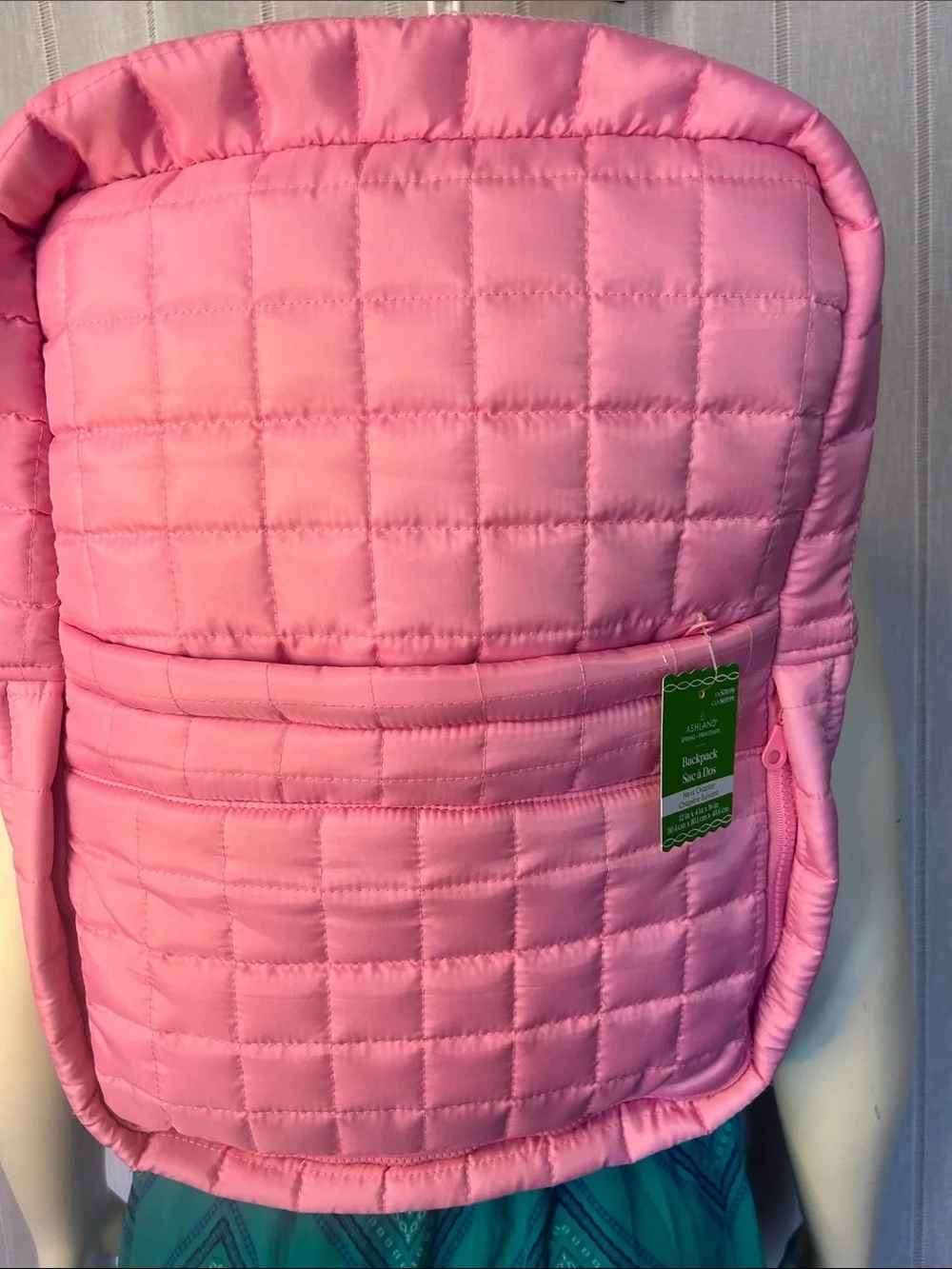 Wacoal Pink Quilted Backpack
